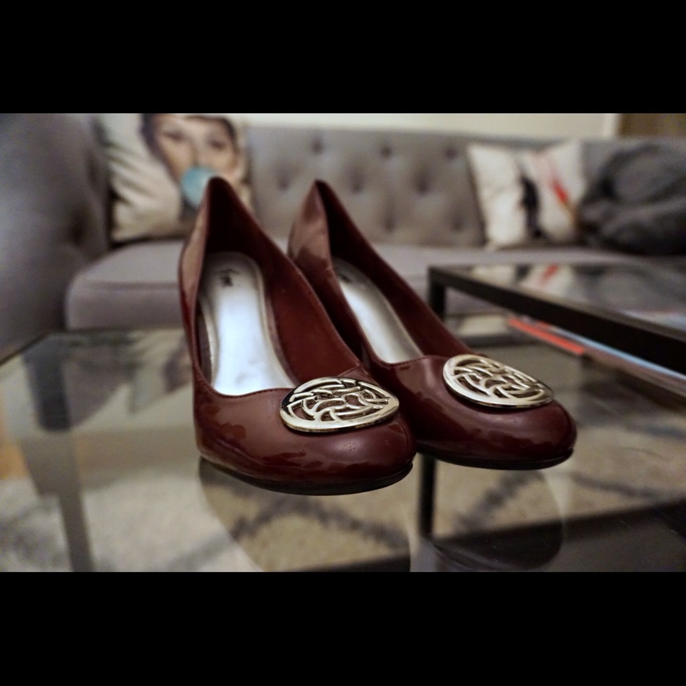 Fioni purple heel